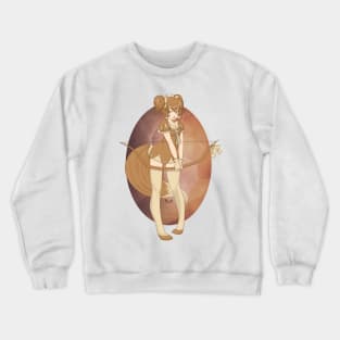 Magical Girl Dog Crewneck Sweatshirt